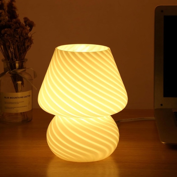Amazon Other - amazon // mushroom glass lamp